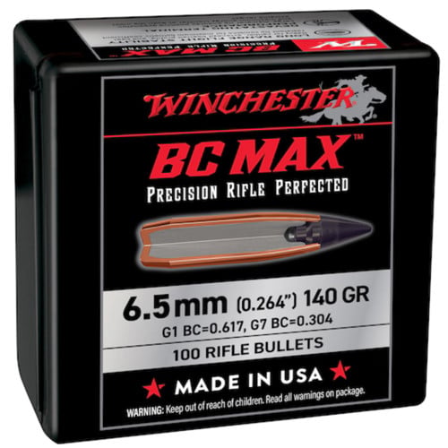 WINCHESTER AMMO 6.5mm Supreme BC Bullet 140Gr 100rd for sale at KYGUNCO.