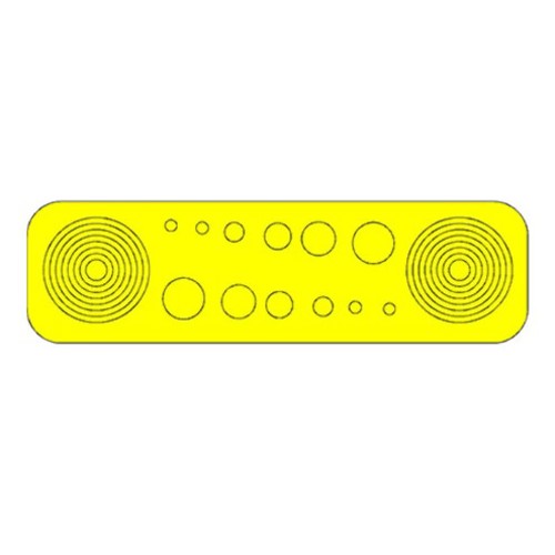 SPECIALTY ARCHERY Super Circles & Dots Yellow for sale at KYGUNCO.