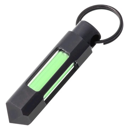 GLOW RHINO Steel Glow Fob - Green Tritium for sale at KYGUNCO.