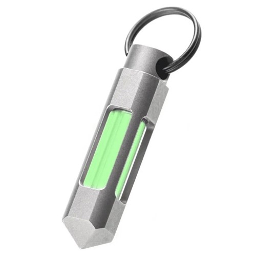 GLOW RHINO Titanium Glow Fob - Green Tritium for sale at KYGUNCO.