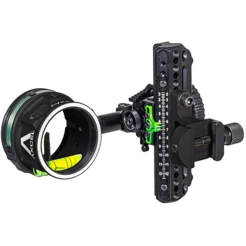 AXCEL ARCHERY Axcel Driver Plus Slider Sight CK w/AVX-41 Scope .019 Single Pin Green Picatinny for sale at KYGUNCO.