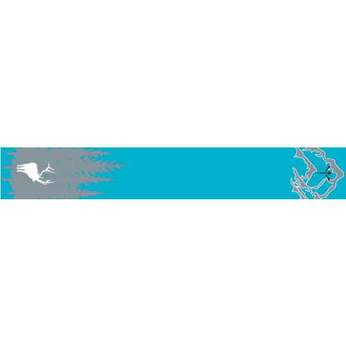 WHITEWATER ARCHERY Aqua Blue Elk Pine Trees and Mountains Arrow Wraps for sale at KYGUNCO.