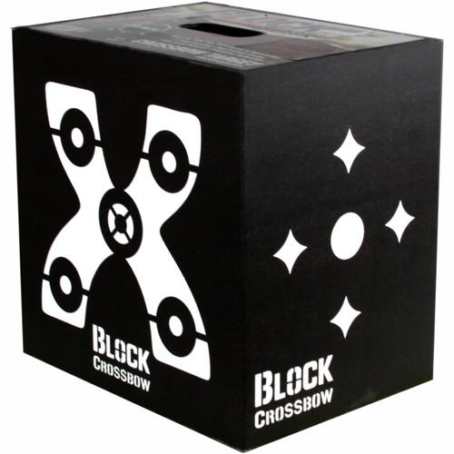 BLOCK TARGETS 16" Crossbow Block Black 16x16 for sale at KYGUNCO.