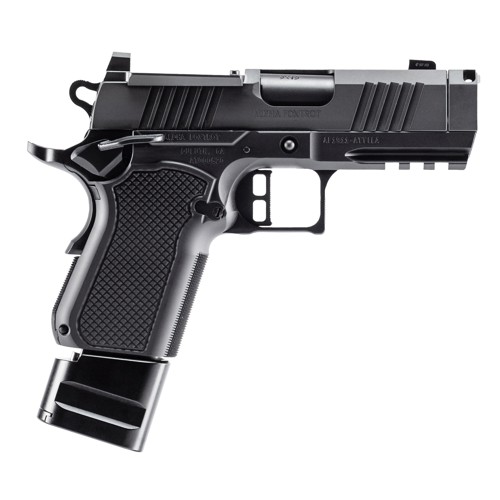ALPHA FOXTROT AF1911-Attila 9mm 3.5" 20rd DLC Comp Lock MOS for sale at KYGUNCO.