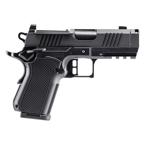 ALPHA FOXTROT AF1911-Attila 9mm 3.5" 10rd DLC Comp Lock MOS for sale at KYGUNCO.