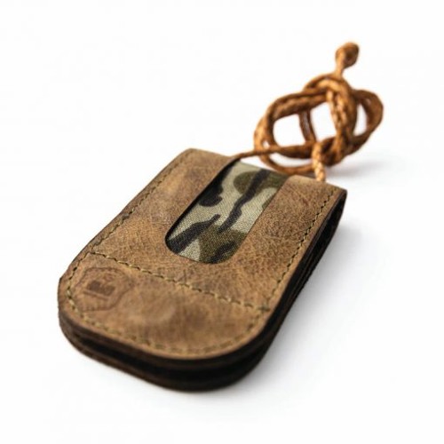 ROLLING THUNDER Leather Mouth Call Wallet MOGreenleaf Inlay Turkey for sale at KYGUNCO.