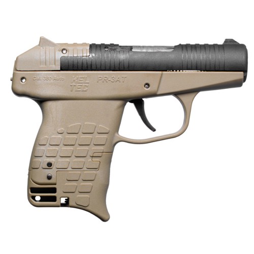KELTEC PR-3AT 380acp Tan 2.85" 13rd for sale at KYGUNCO.