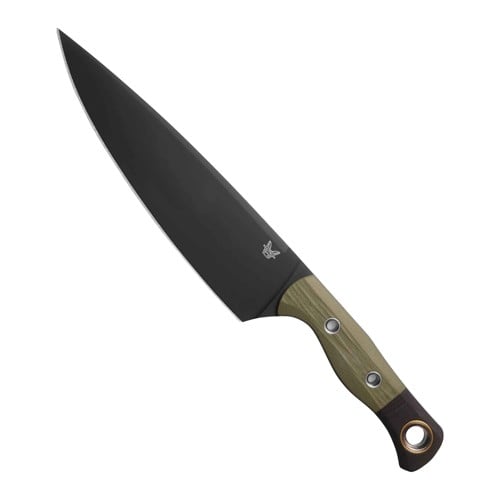BENCHMADE 8" Chef Knife OD Green/Black G-10 for sale at KYGUNCO.