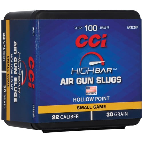 CCI 22 Cal HP "High Bar" Air Rifle Slug 100rd for sale at KYGUNCO.