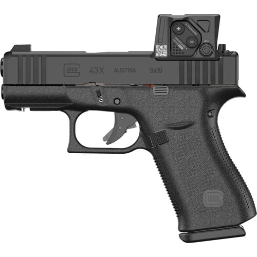 GLOCK G43X 9mm 3.39" 10rd w/ Aimpoint COA - Black for sale at KYGUNCO.