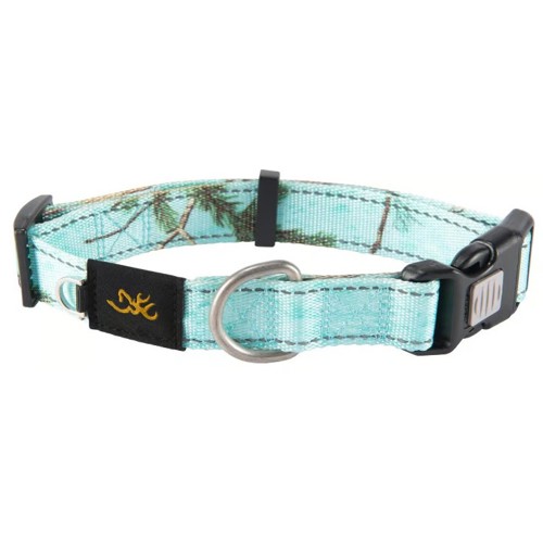 BROWNING Collars Classic Webbng Lg 1X18-28" RTXtra Seaglass for sale at KYGUNCO.
