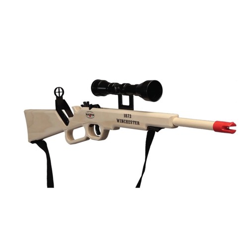 MAGNUM ENTERPRISES 1873 Winchester Rifle with Scope/Sling Blue Ammo for sale at KYGUNCO.