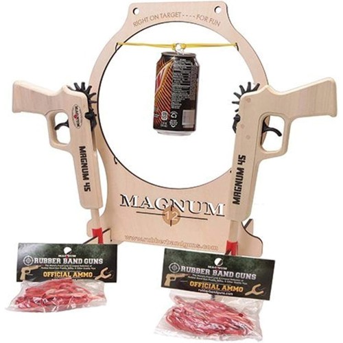 MAGNUM ENTERPRISES Pie Tin Target Packaged w/ 2-M45, 2-1 oz. Red for sale at KYGUNCO.