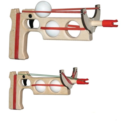 MAGNUM ENTERPRISES Ping Pong Ball Shooter (2-ball) Green Ammo for sale at KYGUNCO.