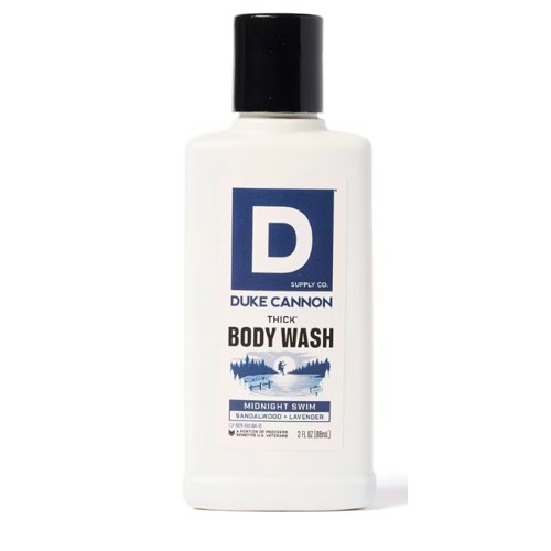 DUKE CANNON Travel Size - Midnight Swim Body Wash for sale at KYGUNCO.