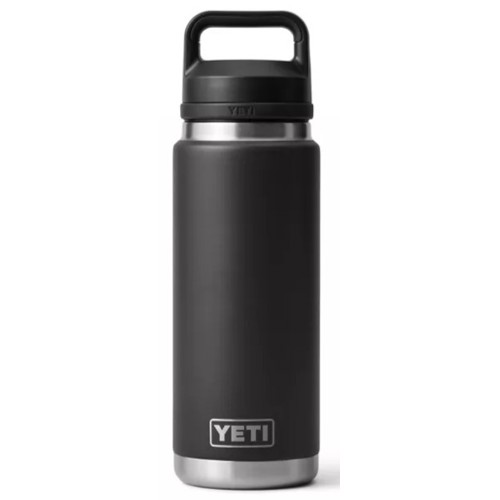YETI Rambler 26 oz Bottle FChug Black for sale at KYGUNCO.