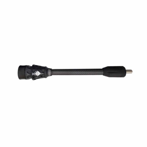 CONQUEST ARCHERY 3K Carbon Weave Stabilizer Matte Black 8" for sale at KYGUNCO.