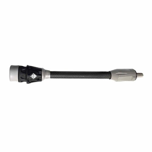CONQUEST ARCHERY 3K Carbon Weave Stabilizer Stone Grey 8" for sale at KYGUNCO.