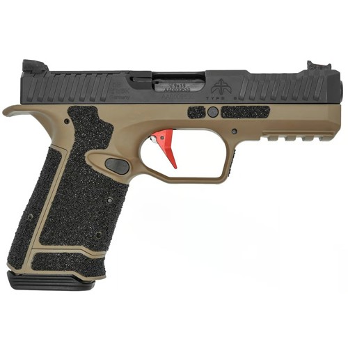ARCHON FIREARMS Type-B RMR 9mm 4.3" 18rd w/ Performance Trigger - Black & Tan for sale at KYGUNCO.