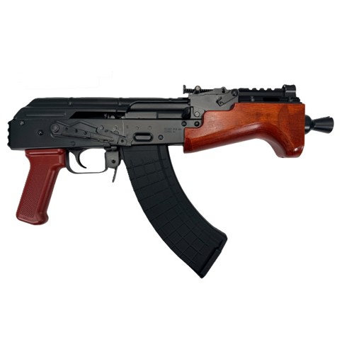 PIONEER ARMS Micro Hellpup 7.62x39 7" 30rd - Polish Red Wood for sale at KYGUNCO.