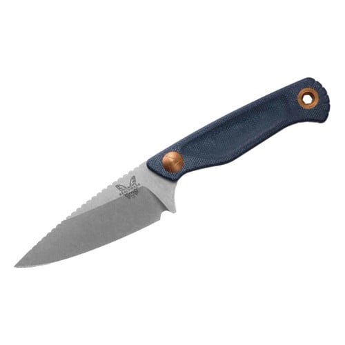 BENCHMADE Dacian FB Magnacut Satin / Denim Micarta for sale at KYGUNCO.