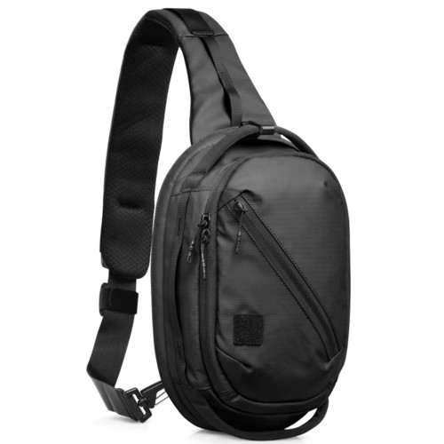 SAVIOR EQUIPMENT Obscura 5 Sling Bag CCW w/ R.I.P (Medium) Blackout for sale at KYGUNCO.