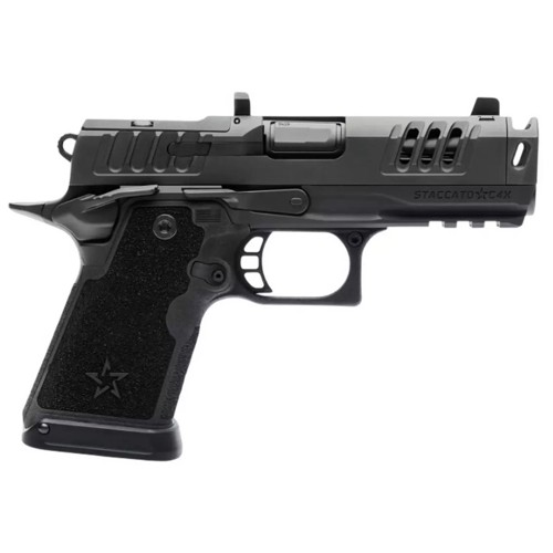 STACCATO HD C4X Premium 9mm 4" 15rd - Black for sale at KYGUNCO.