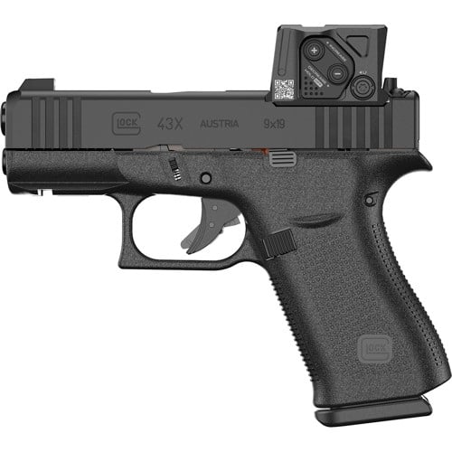 GLOCK G43X MOS 9mm 3.41" 15rd w/ Aimpoint COA - Black for sale at KYGUNCO.
