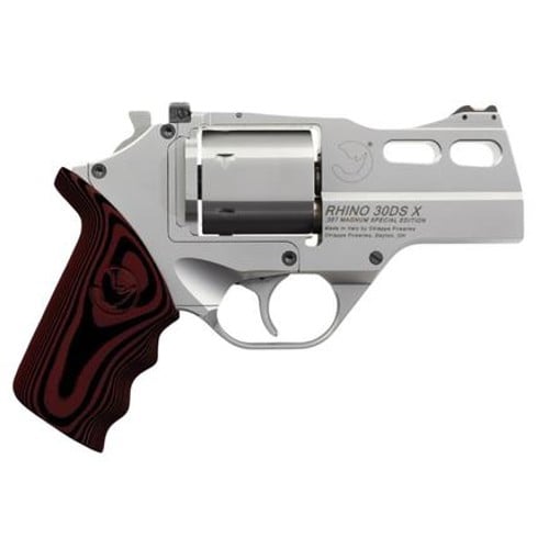 CHIAPPA FIREARMS Rhino 30 SAR X 357Mag SS 3" Small G10 Blk/Red 6rd for sale at KYGUNCO.