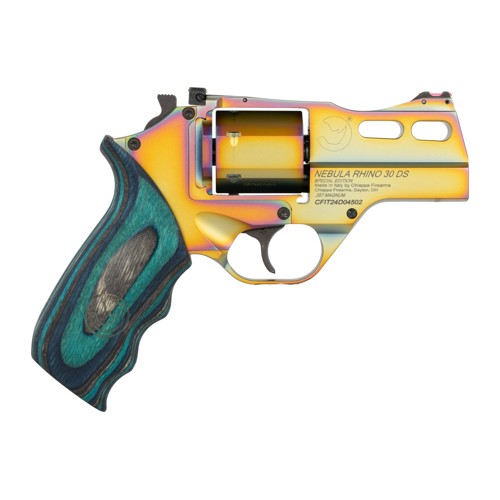CHIAPPA FIREARMS Rhino 30 SAR 357 Mag Nebula 3" Medium Blue 6rd for sale at KYGUNCO.