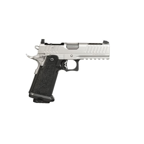 BUL ARMORY SAS II Tac 9mm 4.25" Silver- LTS for sale at KYGUNCO.
