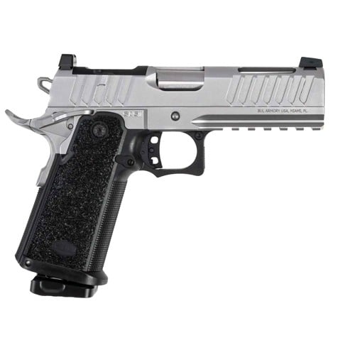 BUL ARMORY SAS II TAC Pro 9mm 4.25" Silver LTS for sale at KYGUNCO.