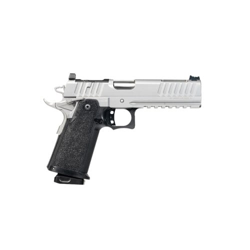 BUL ARMORY SAS II Tac 9mm 5" Silver- LTS for sale at KYGUNCO.