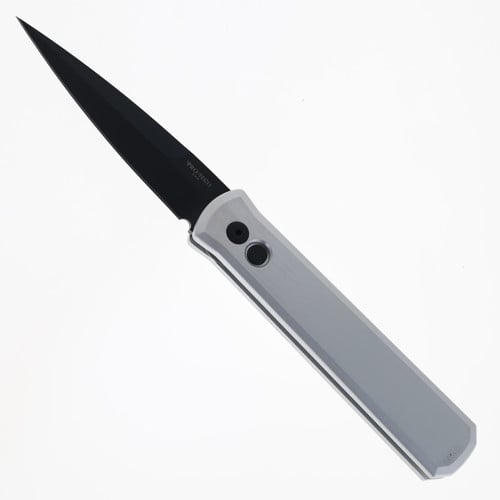 PROTECH KNIVES Godfather 4" Silver for sale at KYGUNCO.