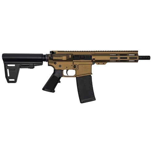 GREAT LAKES FIREARMS AR15 Pistol w/Brace 223 Wylde 7.5" Nitride Bronze for sale at KYGUNCO.