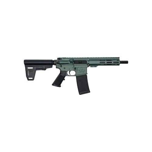 GREAT LAKES FIREARMS AR15 Pistol w/Brace 223 Wylde 7.5" Charcoal Green for sale at KYGUNCO.