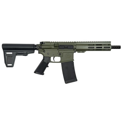 GREAT LAKES FIREARMS AR15 Pistol w/Brace 223 Wylde 7.5" Nitride ODG for sale at KYGUNCO.