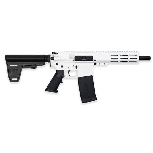 GREAT LAKES FIREARMS AR15 Pistol w/Brace 223 Wylde 7.5" Nitride White for sale at KYGUNCO.