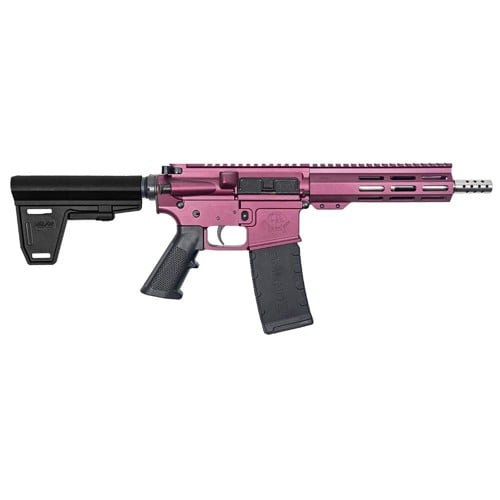GREAT LAKES FIREARMS AR15 Pistol w/Brace 223 Wylde 7.5" SS Black Cherry for sale at KYGUNCO.