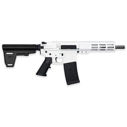 GREAT LAKES FIREARMS AR15 Pistol w/Brace 223 Wylde 7.5" SS White for sale at KYGUNCO.