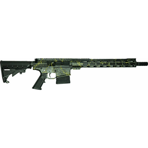 GREAT LAKES FIREARMS AR10 Rifle 308 Bundle 16" w/ 5 Knives Lichen Black for sale at KYGUNCO.