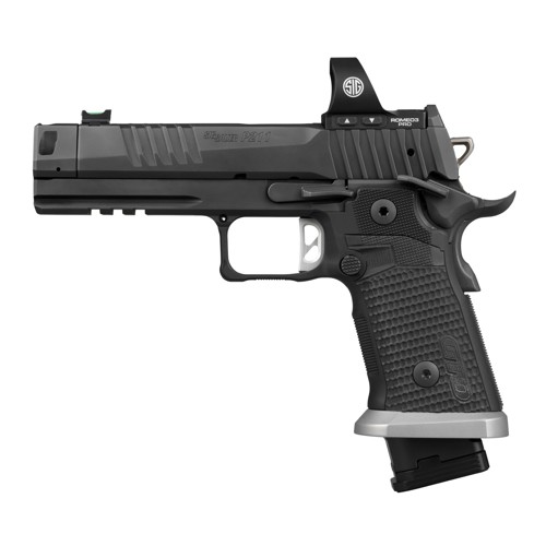 SIG SAUER P211 COMP 9mm 4.4" 21rd/23rd w/ Romeo3PRO - Black for sale at KYGUNCO.