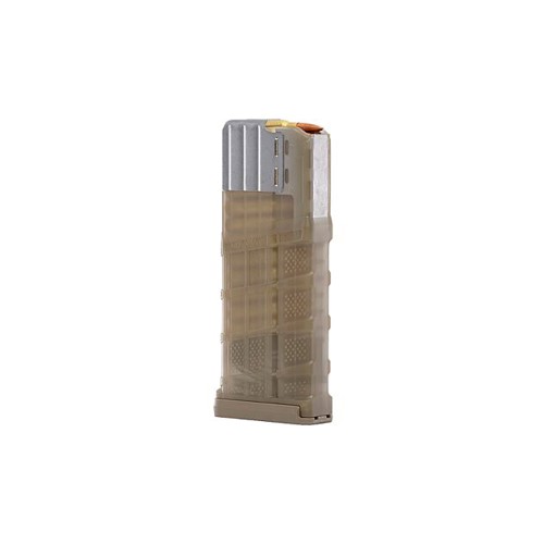 LANCER L7AWM 308/7.62 25rd Translucent Dark Earth Gen 2 for sale at KYGUNCO.