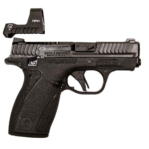 SMITH & WESSON Bodyguard 2.0 380 ACP 10rd/12rd TS w/ RFX1 Green Dot - Black for sale at KYGUNCO.