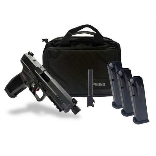 CANIK Mete SFT Tac Bundle 9mm 4.5"/5" 18rd - Black for sale at KYGUNCO.