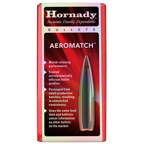 HORNADY 6mm .243 105Gr BTHP  Aeromatch Bullets for sale at KYGUNCO.