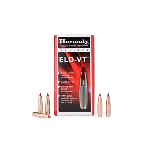HORNADY 22 Cal .224 69Gr Eld-VT for sale at KYGUNCO.