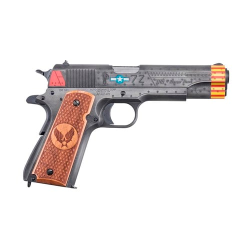 AUTO-ORDNANCE Red Tails Special Ed 1911 45 Cal 5" Hardwood 7rd for sale at KYGUNCO.