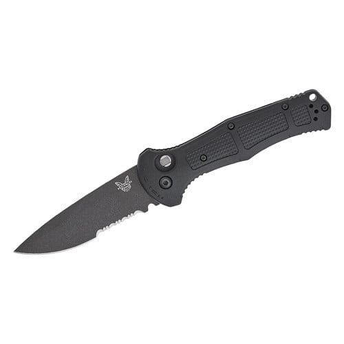 BENCHMADE Claymore Auto Folding Knife 3.6" Serrated for sale at KYGUNCO.