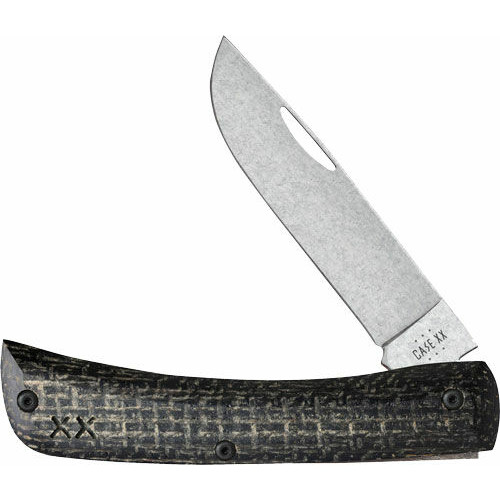 CASE KNIVES Smooth Sod Buster Jr Black Burlap for sale at KYGUNCO.